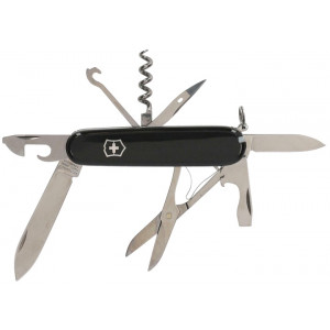 Нож перочинный Victorinox Climber, 91 мм, 14 функций, рукоять пластик, черный