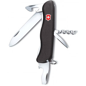 Нож перочинный Victorinox Picknicker, 111 мм, 11 функций, рукоять нейлон, черный