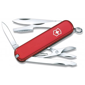 Нож перочинный Victorinox Executive, 74 мм, 10 функций, рукоять пластик, красный