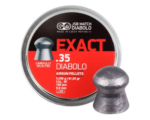 Пули JSB Exact Diabolo 9,0 мм, 5,25 грамм, 100 штук