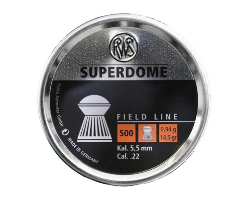 Пули RWS Superdome 5,5 мм, 0,94 грамм, 500 штук