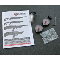 Пневматическая винтовка Hatsan Flash QE (PCP, модератор, 3 Дж) 6,35 мм
